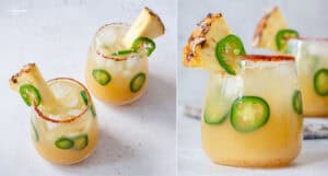 Pineapple Jalapeno Margaritas are the best blend of sweet and spicy. If you love margaritas and are looking for a new, fun way to make them, this is it.