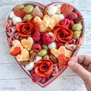 Valentine Charcuterie board 1