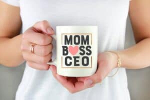 Mom Boss CEO Coffee Mug
