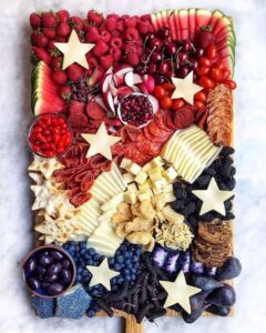 patriotic fruit board