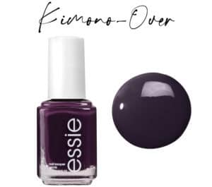 Fall Nail Polish Color - Essie Kimono Over