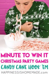 Candy Cane Hook - Christmas Minute To Win It Games