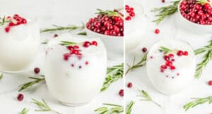 White Christmas Margaritas