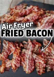 Air Fryer Bacon is the best way to make bacon that comes out crispy and perfect every time. Air Fryer Recipes