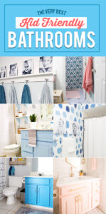 These kids bathroom ideas are cute, functional and can be used as inspiration for your next project. Home Decor Ideas | Bathroom Ideas #Home