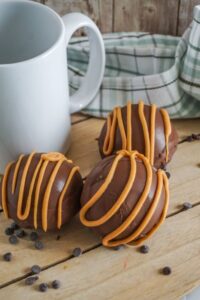 PB hot cocoa balls