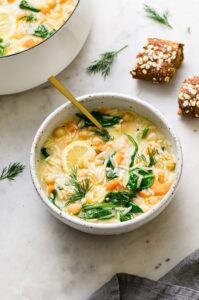 Lemon Chickpea Orzo Soup - The BEST Soup Recipes