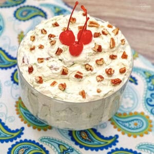 This Watergate Salad is the best recipe you'll find out there. It's incredibly easy to make and ready in less than 5 minutes.