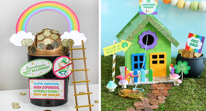 11 Fun Leprechaun Trap Ideas - these are the most fun DIY traps to make to finally catch a leprechaun!