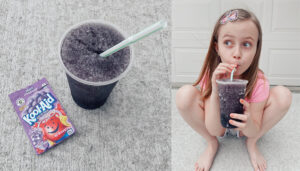Grape Kool Aid Slushie