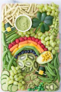 St Patricks Day Snack Charcuterie Board