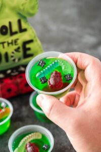 Oogie Boogie Halloween Jello Shots