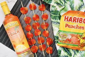 Vodka Soaked Peach Gummies