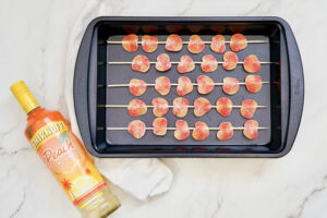 Vodka Soaked Peach Gummies