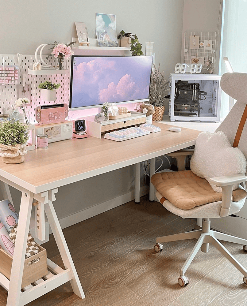 25 Aesthetic Work Desk Ideas for 2026 to Instantly Upgrade Your Space ...