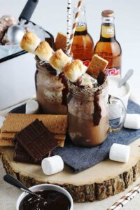 S'mores Ice Cream Float Recipe