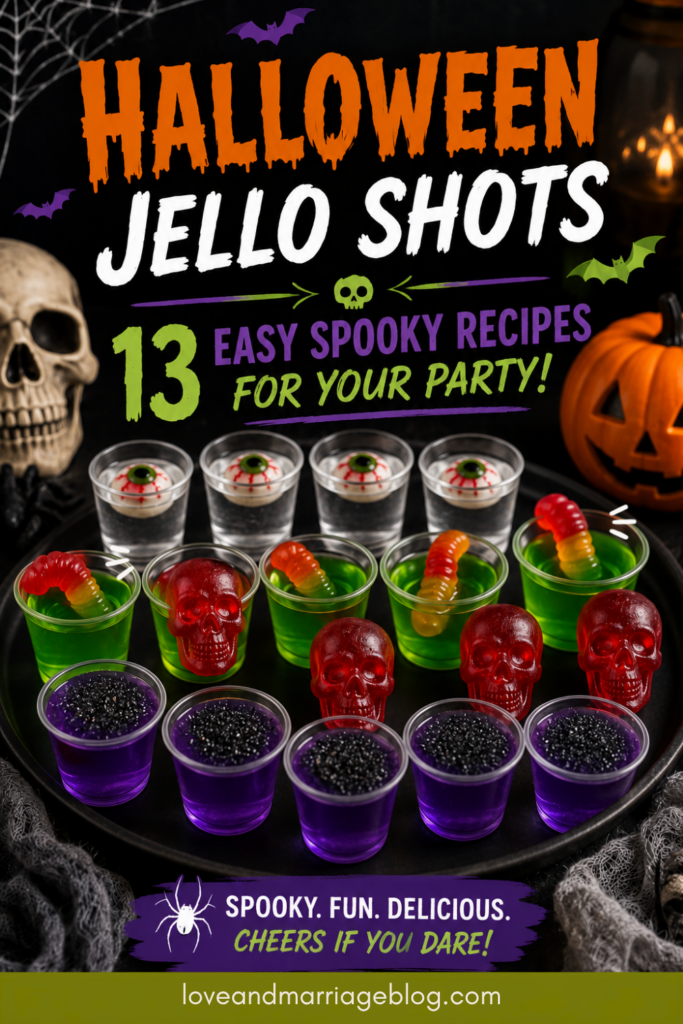 Halloween Jello Shots Pinterest