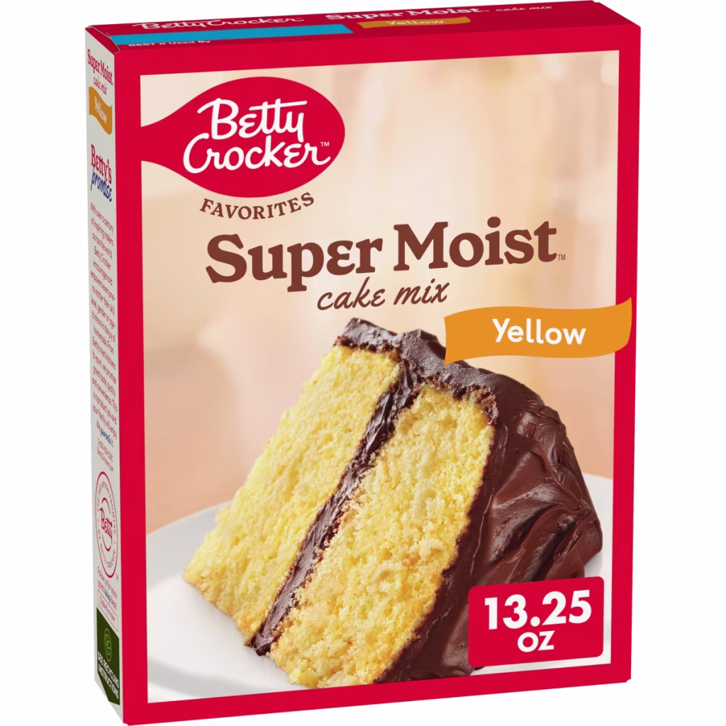Super moist vanilla cake mix
