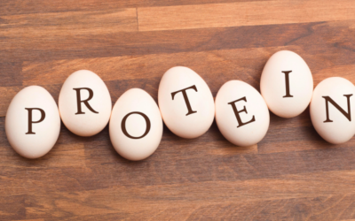 silent signs you're not eating enough protein - eggs spelling out the word protein