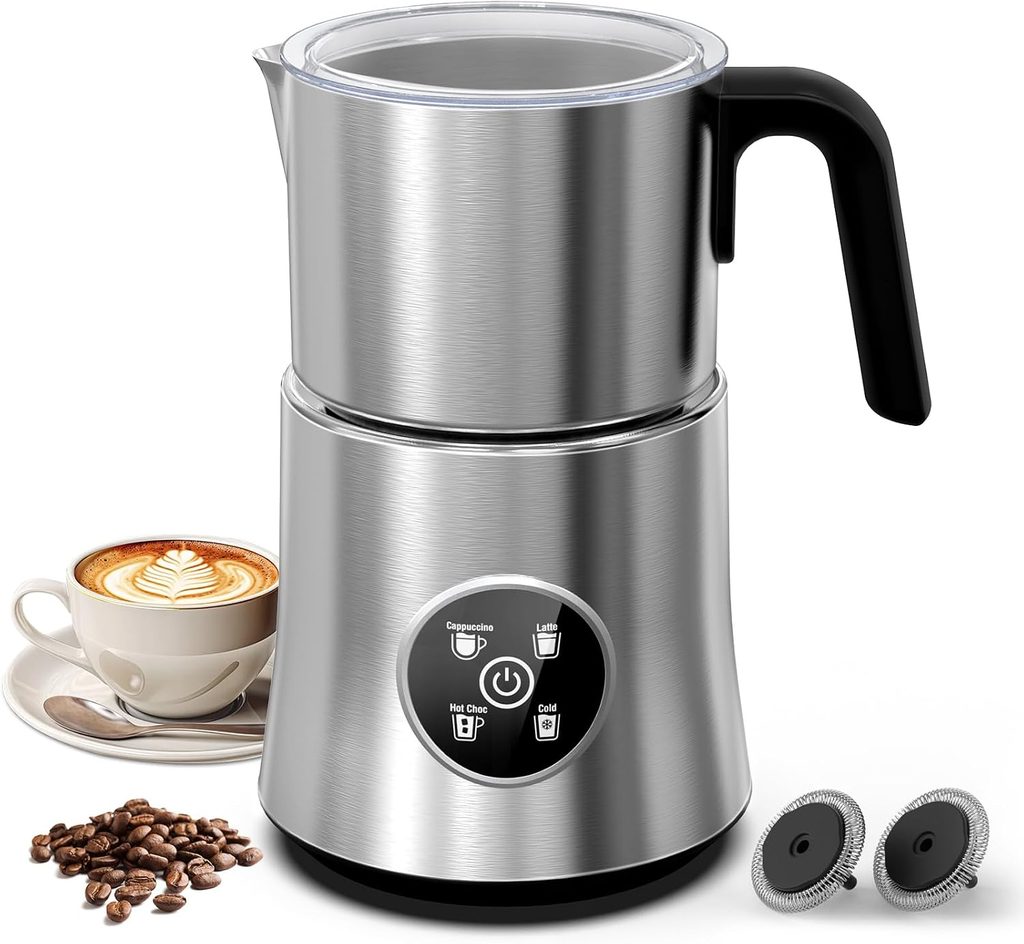 Electric milk frother for making cold foam at home - Gifts for Iced Coffee Lovers